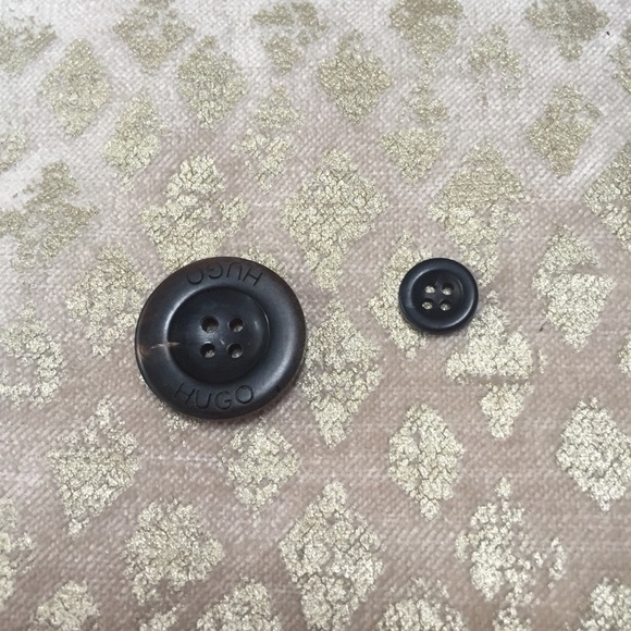 Mens Small HUGO BOSS Brown Suede Larian Coat - Picture 11 of 11